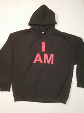 Load image into Gallery viewer, I AM  SWEATSHIRT HOODED
